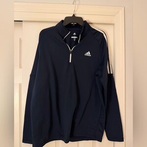 Adidas Dark Blue Golf Pullover